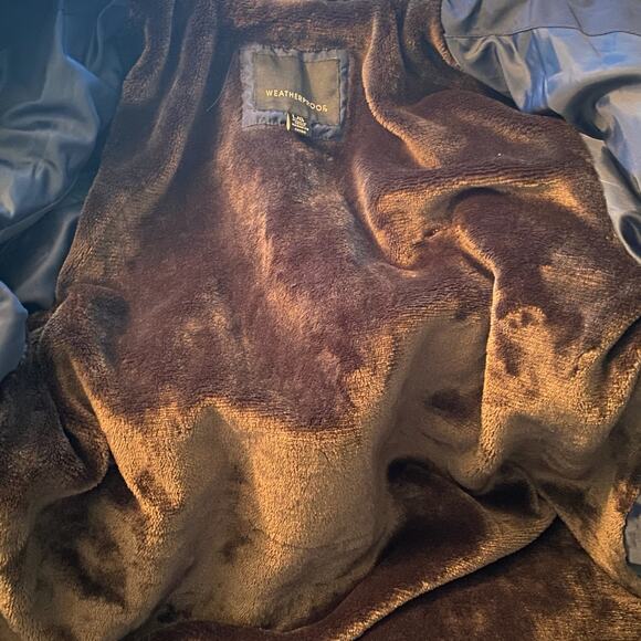 Weatherproof Quilted Blue Soft Faux Fur Lined Jacket Size Large - Picture 3 of 3